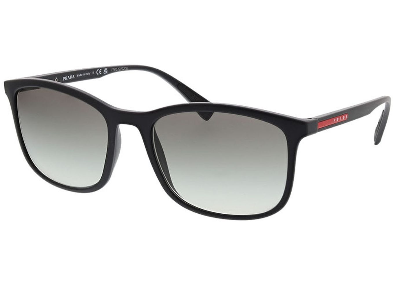 Prada Linea Rossa PS 01TS DG00A7 56-19 Sonnenbrille mit Sehstärke erhältlich, Herren, Vollrand, Rechteckig