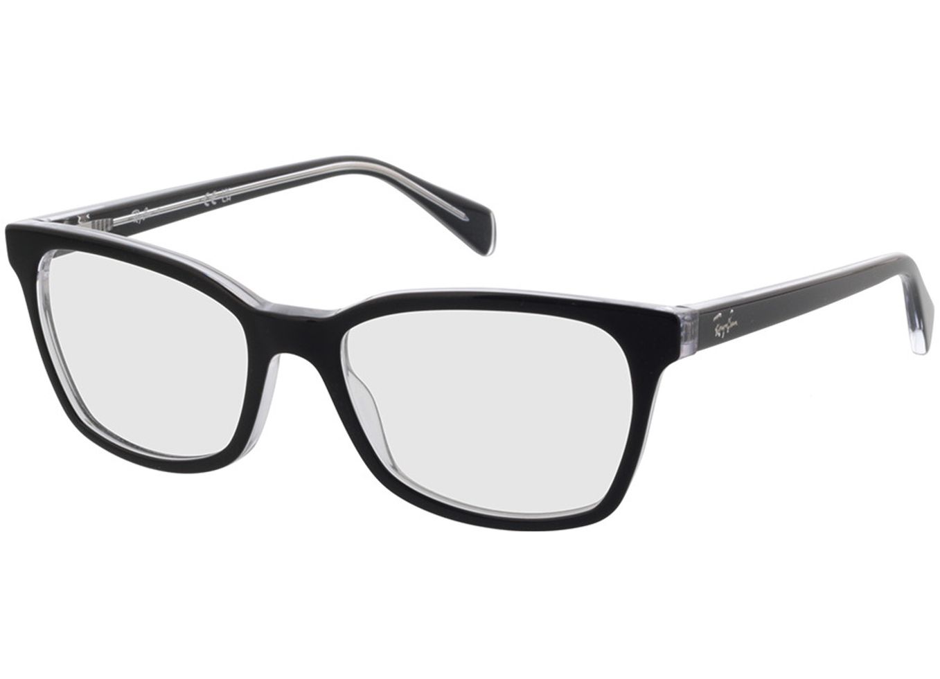 Ray-Ban RX5362 2034 52-17 Brillengestell inkl. Gläser, Damen, Vollrand, Rechteckig