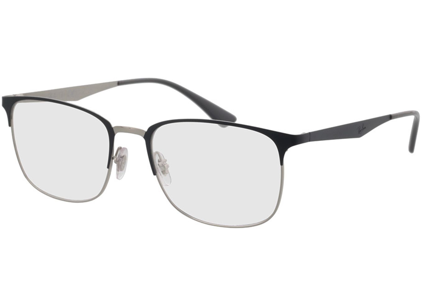 Ray-Ban RX6421 3004 54-18 Brillengestell inkl. Gläser, Herren, Vollrand, Rechteckig