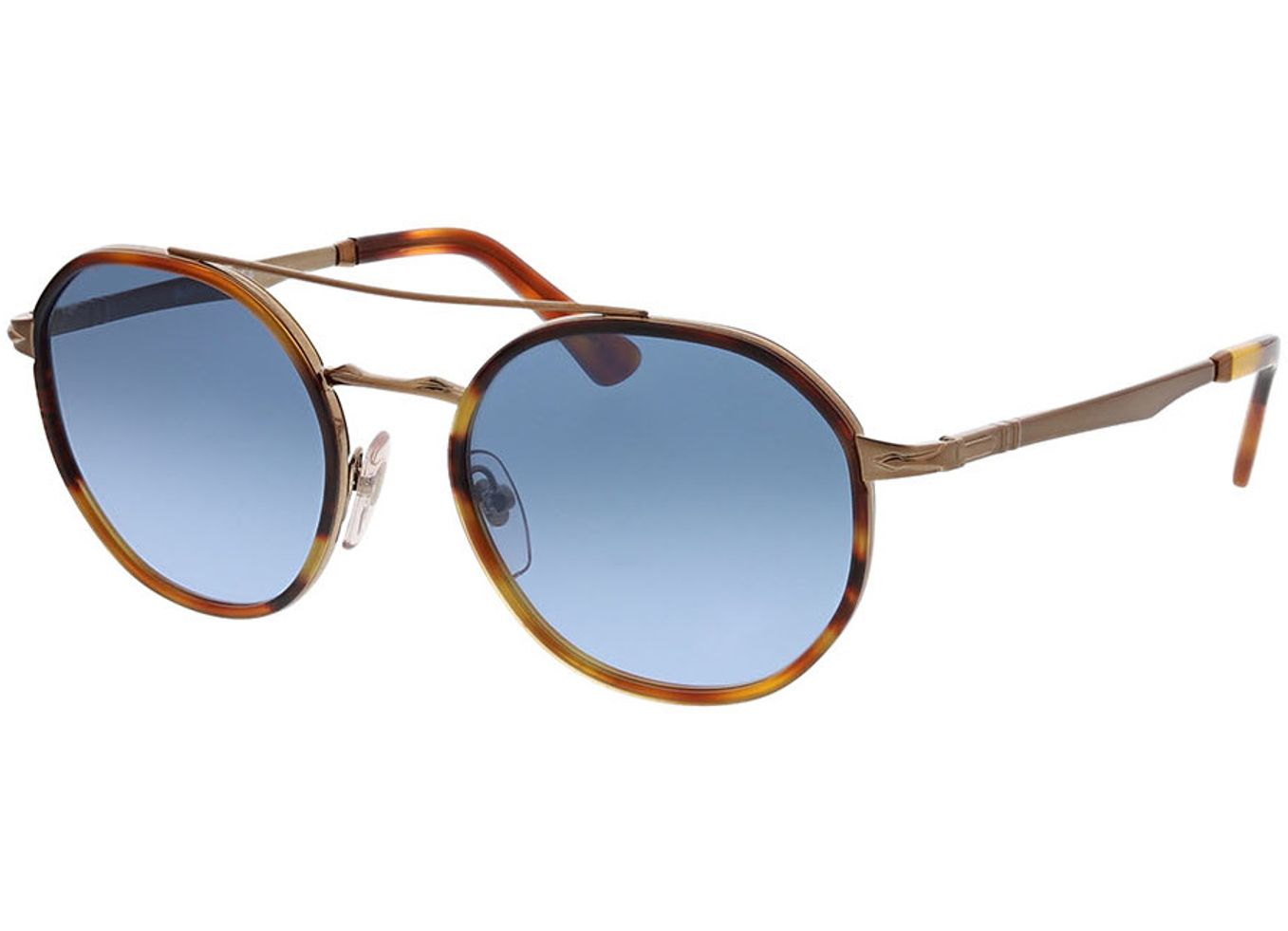 Persol PO2456S 1081Q8 53-20 Sonnenbrille mit Sehstärke erhältlich, Damen, Vollrand, panto