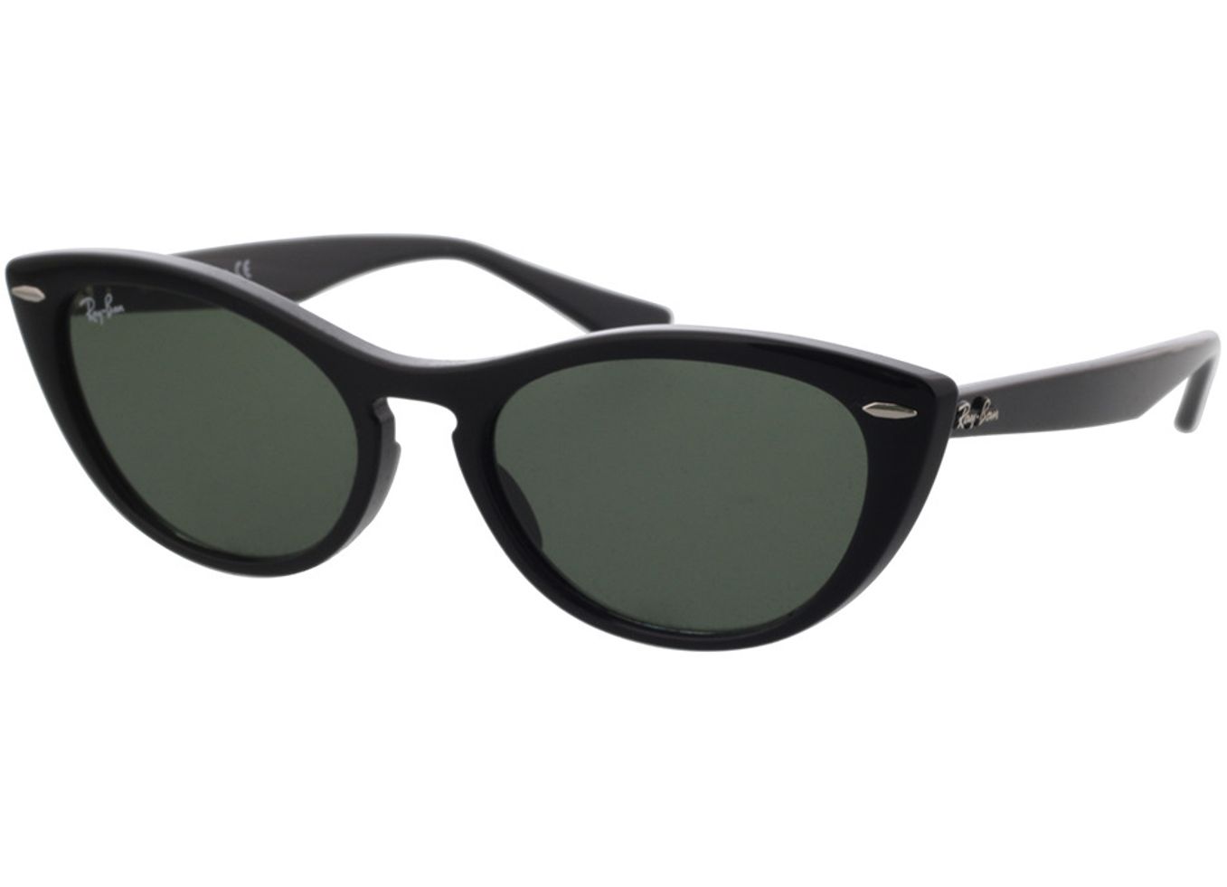 Ray-Ban Nina RB4314N 601/31 54-18 Sonnenbrille mit Sehstärke erhältlich, Damen, Vollrand, Cateye