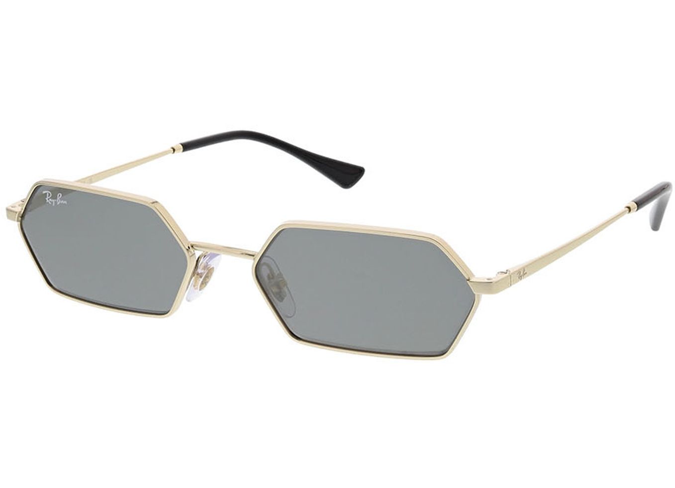 Ray-Ban Yevi RB3728 92136V 55-18 Sonnenbrille mit Sehstärke erhältlich, Damen/Herren, Vollrand, geometric