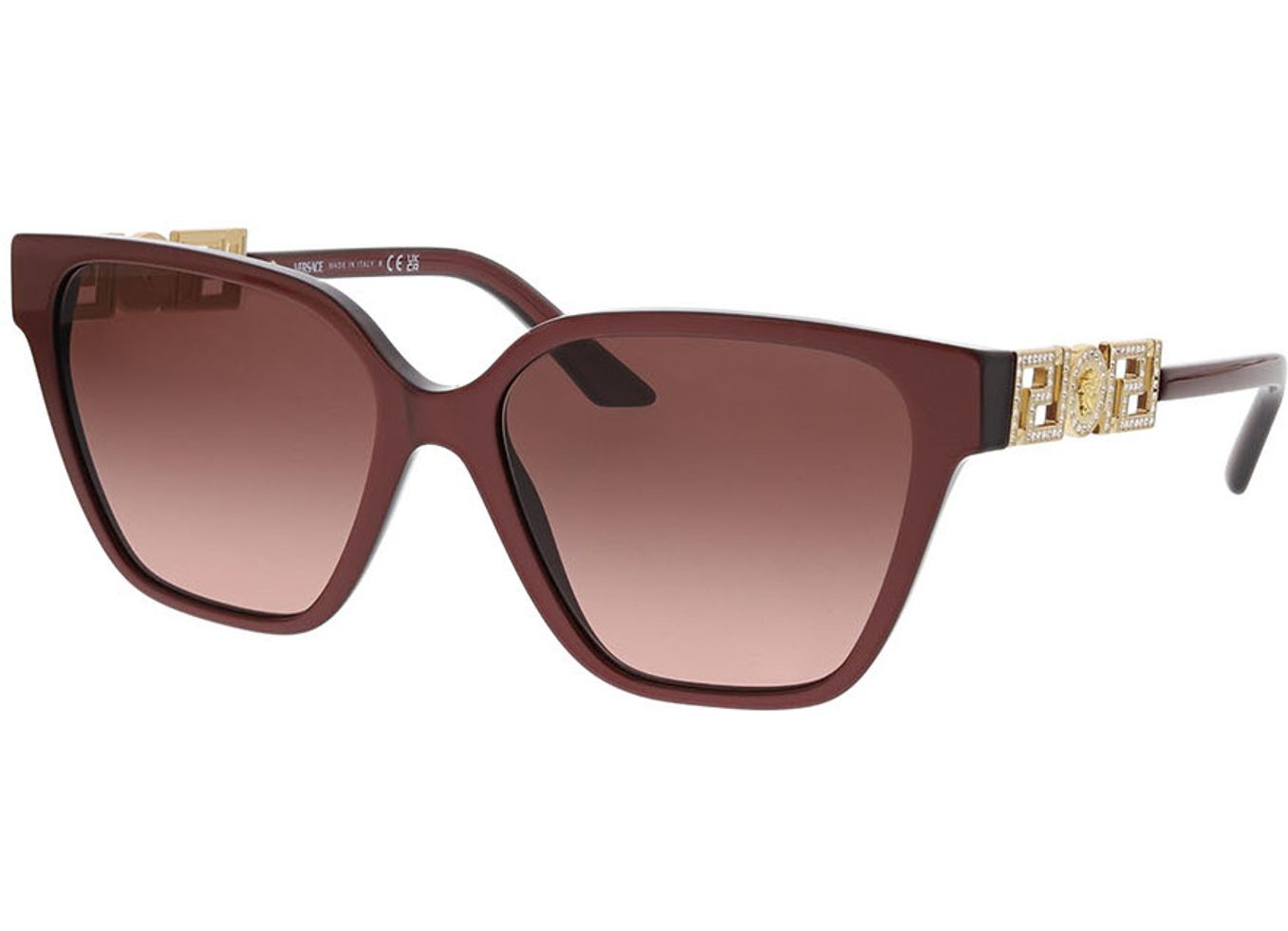 Versace VE4471B 54755M 56-16 Sonnenbrille mit Sehstärke erhältlich, Damen, Vollrand, Cateye