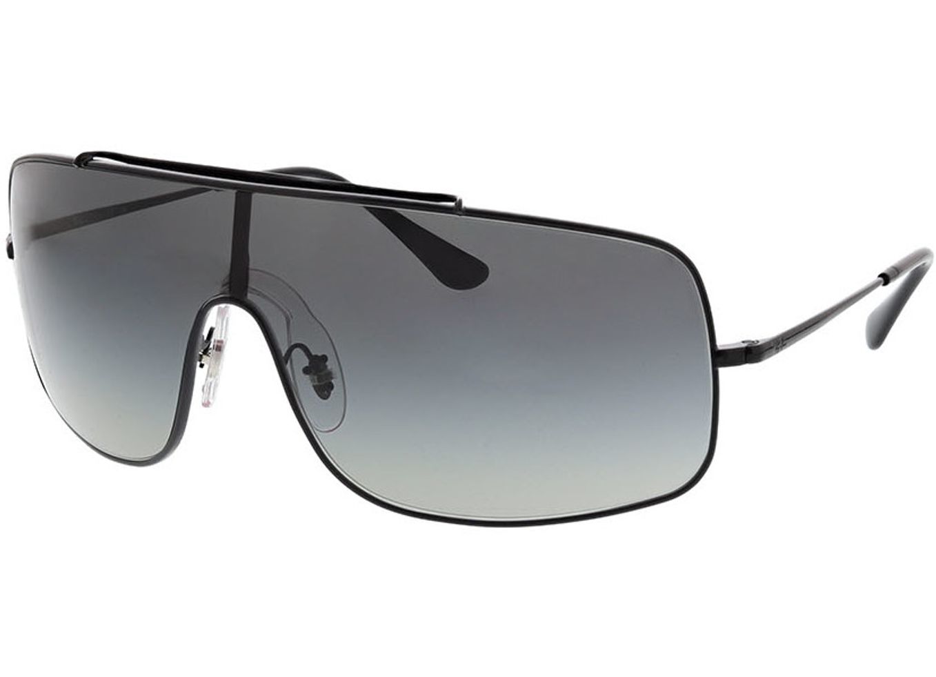 Ray-Ban Wings III RB3897 002/11 36-136 Sonnenbrille ohne Sehstärke, Damen/Herren, Vollrand, Mono