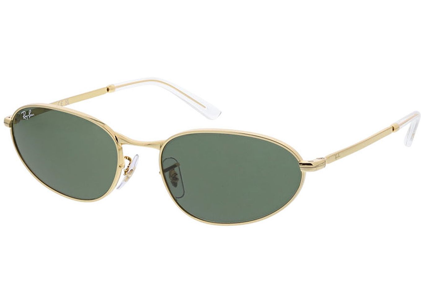 Ray-Ban RB3734 001/31 56-18 Sonnenbrille mit Sehstärke erhältlich, Damen/Herren, Vollrand, oval