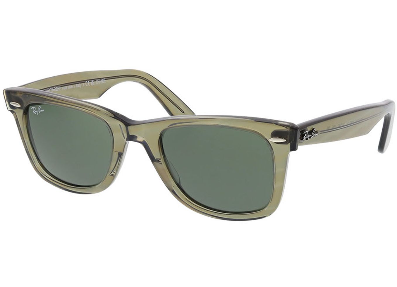 Ray-Ban Original Wayfarer Change RB2140 138731 50-22 Sonnenbrille mit Sehstärke erhältlich, Damen/Herren, Vollrand, Ecki...