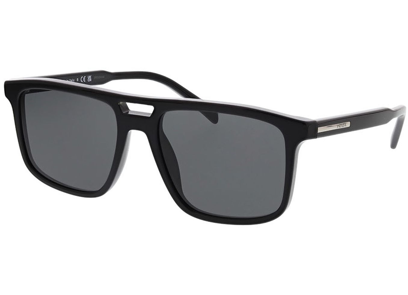 Prada PR A22S 16K08Z 56-18 Sonnenbrille mit Sehstärke erhältlich, Herren, Vollrand, Rechteckig