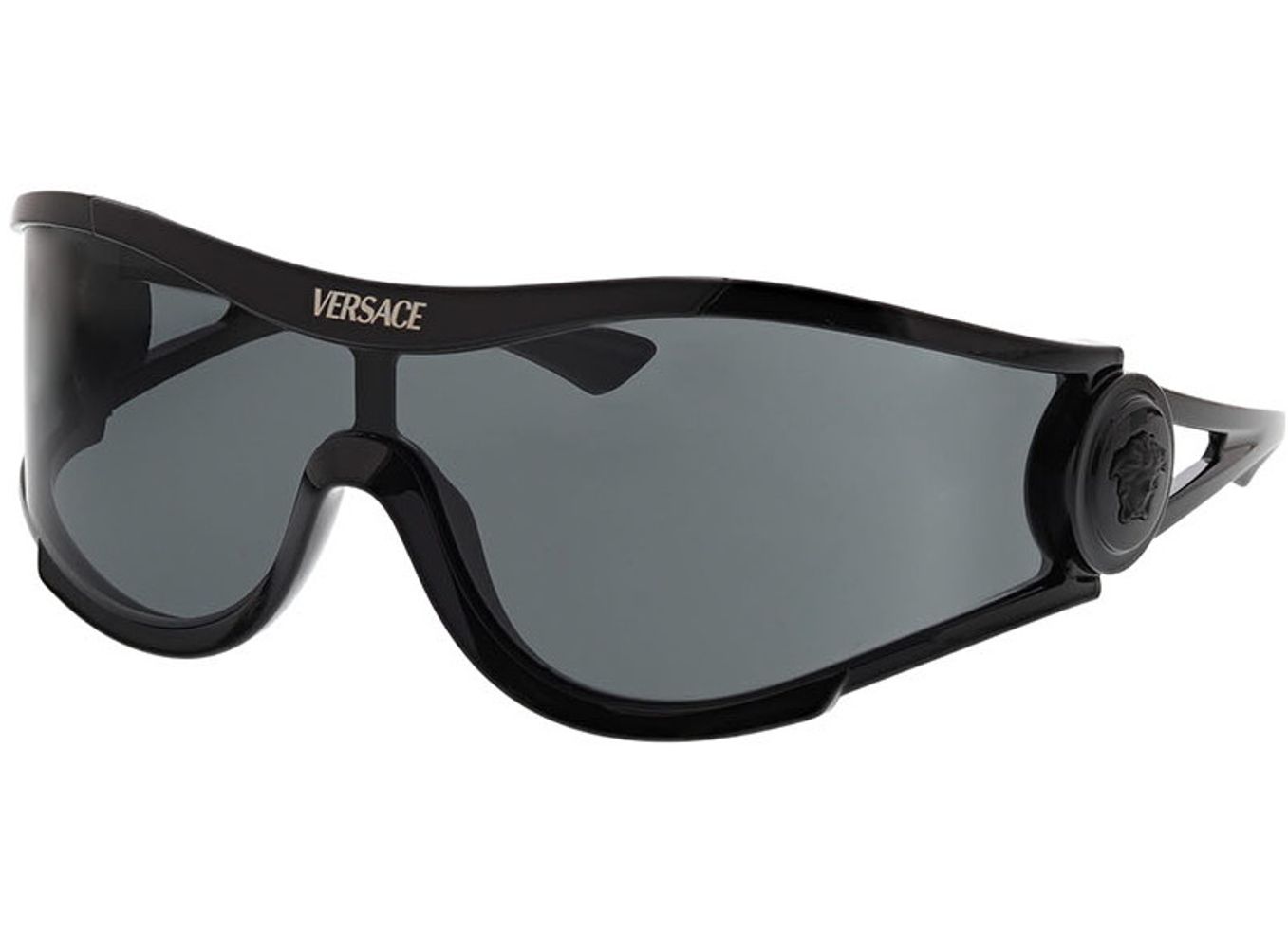 Versace VE4475 536087 42-142 Sonnenbrille ohne Sehstärke, Damen/Herren, Vollrand, Mono