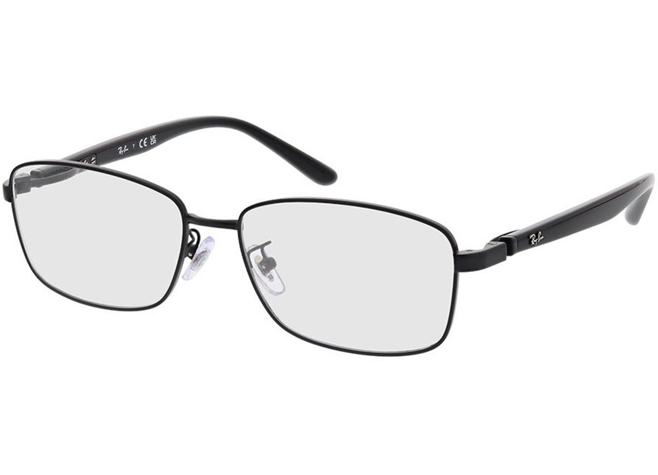 Ray-Ban RX6527D 2503 56-16 Brillengestell inkl. Gläser, Damen/Herren, Vollrand, Rechteckig