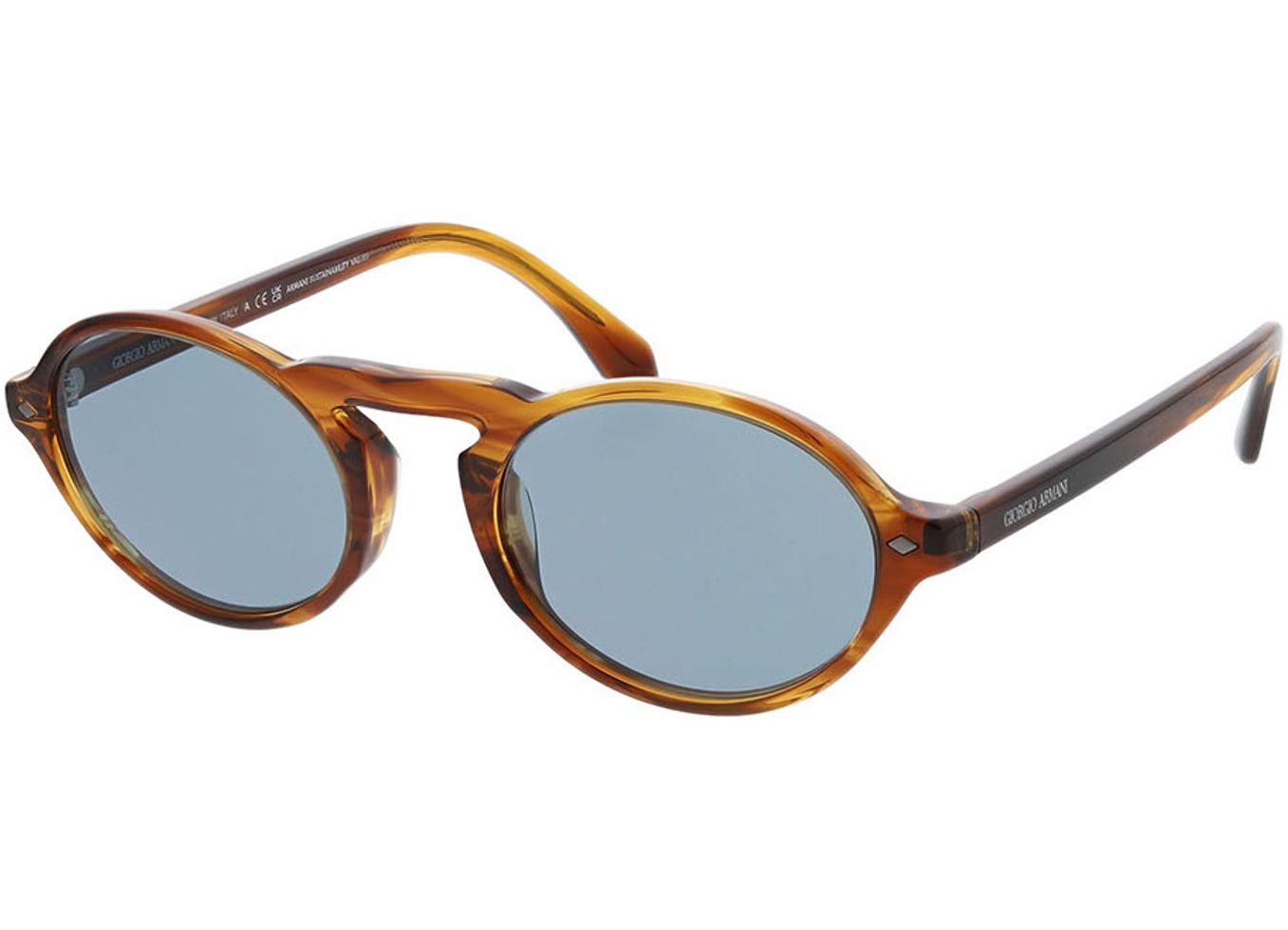 Giorgio Armani AR8219U 616256 52-22 Sonnenbrille mit Sehstärke erhältlich, Herren, Vollrand, oval