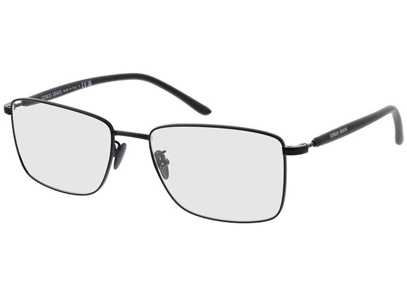 Giorgio Armani AR5150 3001 55-18 Brillengestell inkl. Gläser, Herren, Vollrand, Rechteckig