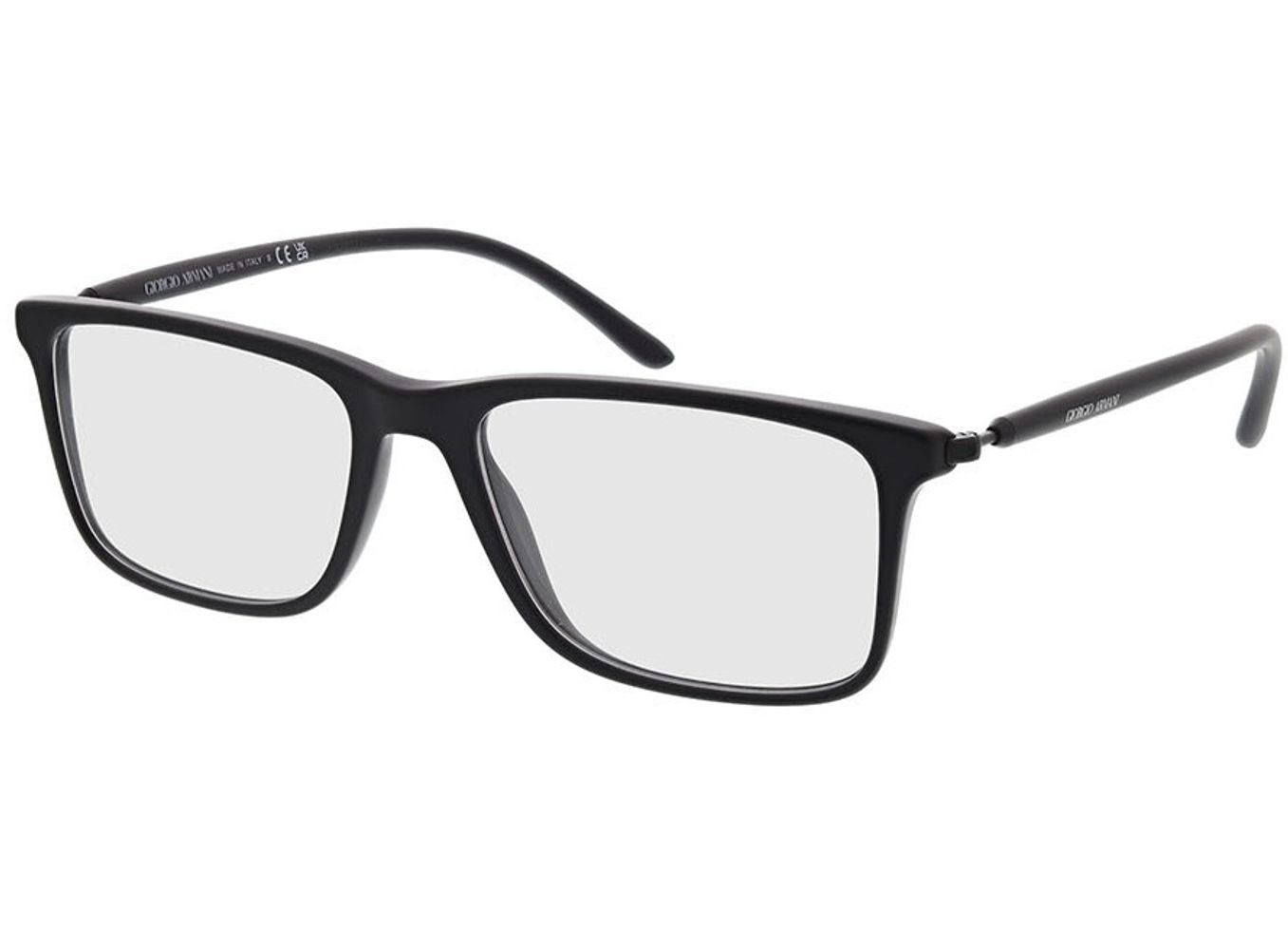 Giorgio Armani AR7261 5875 54-17 Brillengestell inkl. Gläser, Herren, Vollrand, Rechteckig