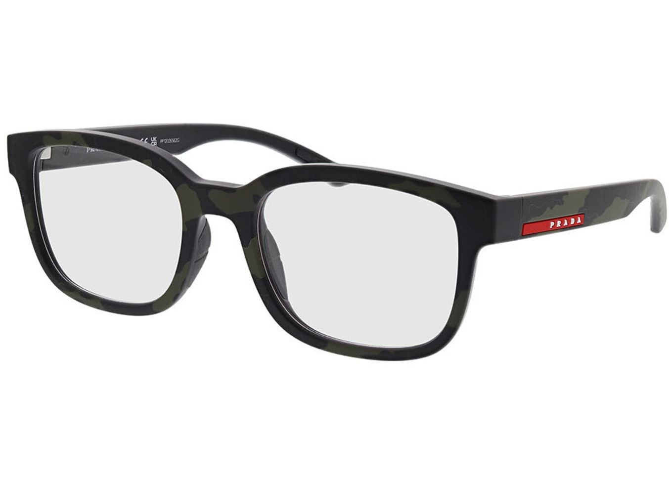 Prada Linea Rossa PS 05QV 14X1O1 54-20 Brillengestell inkl. Gläser, Herren, Vollrand, Rechteckig