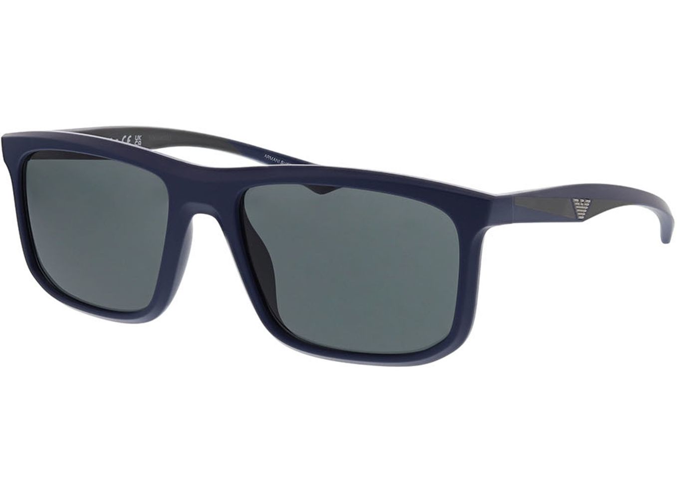 Emporio Armani EA4234U 618587 57-18 Sonnenbrille mit Sehstärke erhältlich, Herren, Vollrand, Eckig