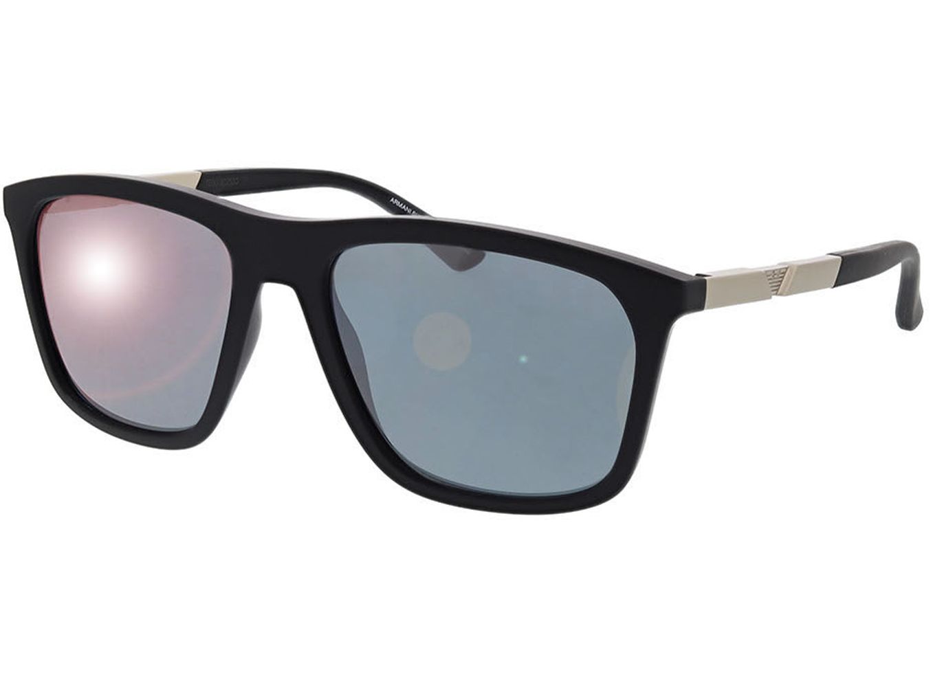 Emporio Armani EA4237 50016G 57-18 Sonnenbrille mit Sehstärke erhältlich, Herren, Vollrand, Eckig