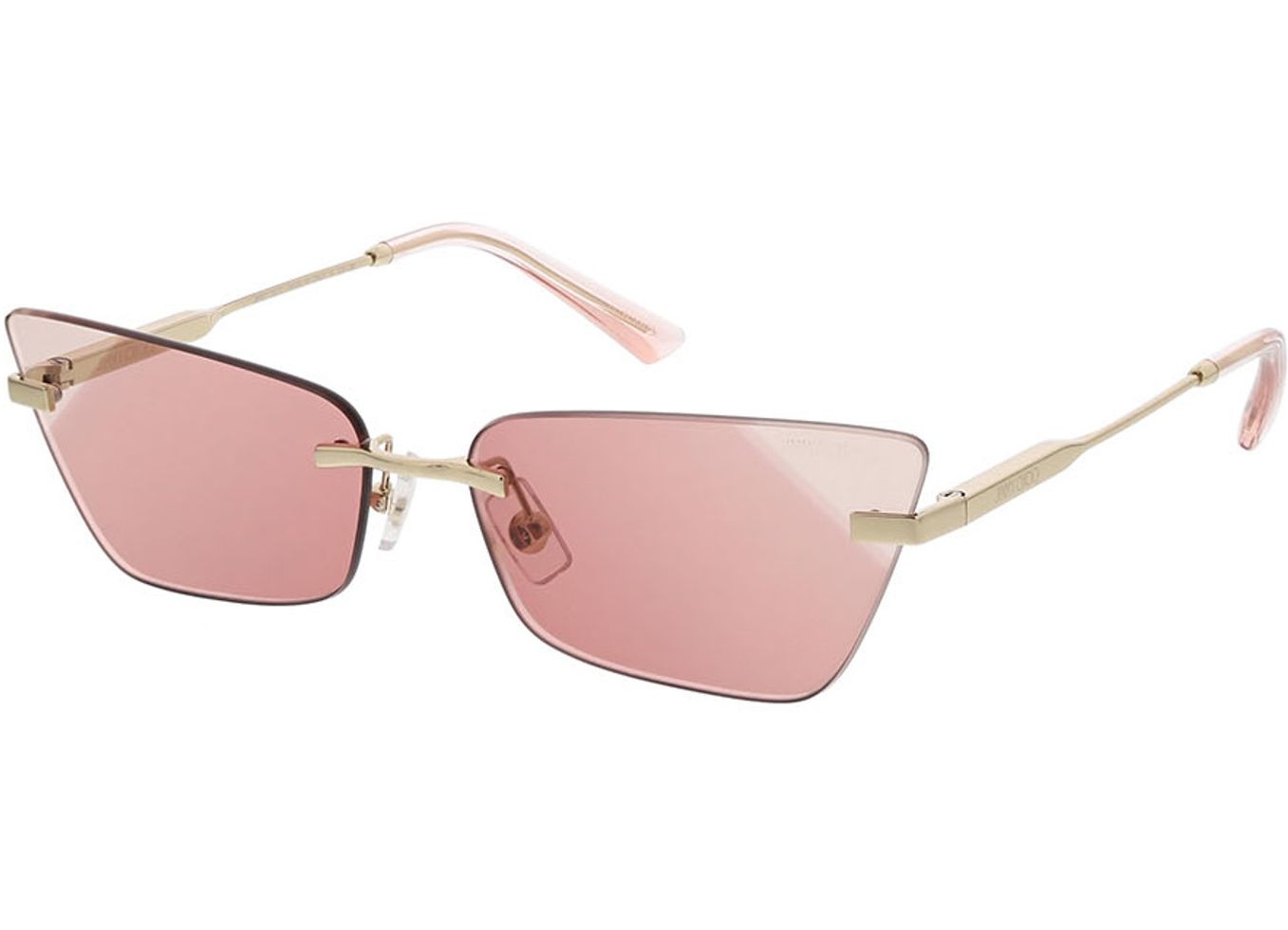 exports.attributes.brand.values.jimmy_choo JC4012 300620 60-15 Sonnenbrille ohne Sehstärke, Damen, Randlos, Cateye