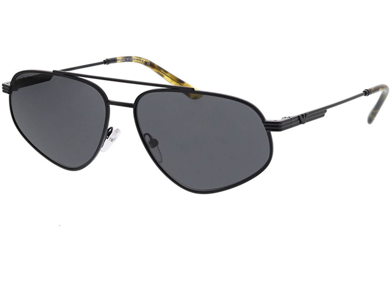 Emporio Armani EA2156 300187 59-14 Sonnenbrille mit Sehstärke erhältlich, Herren, Vollrand, Pilot