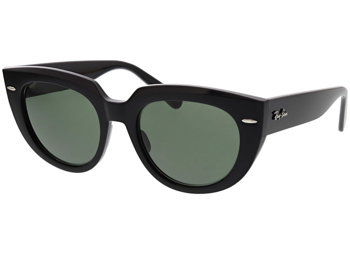 Ray-Ban DOREEN RB2286 901/31 52-20 Sonnenbrille mit Sehstärke erhältlich, Damen, Vollrand, Eckig