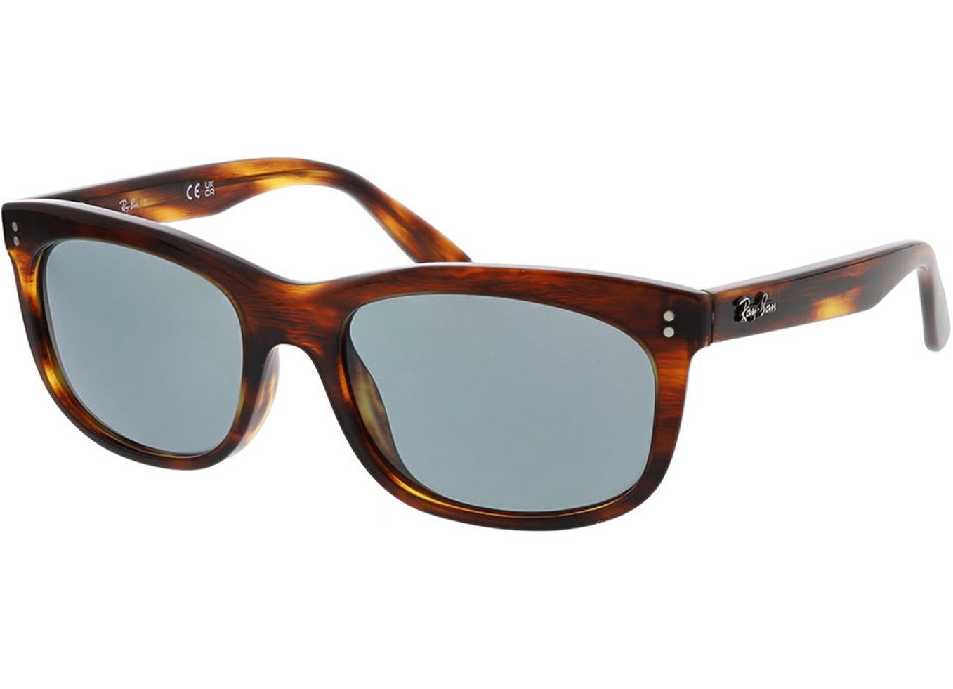 Ray-Ban Balorette RB2389 954/62 57-19 Sonnenbrille mit Sehstärke erhältlich, Damen/Herren, Vollrand, Rechteckig