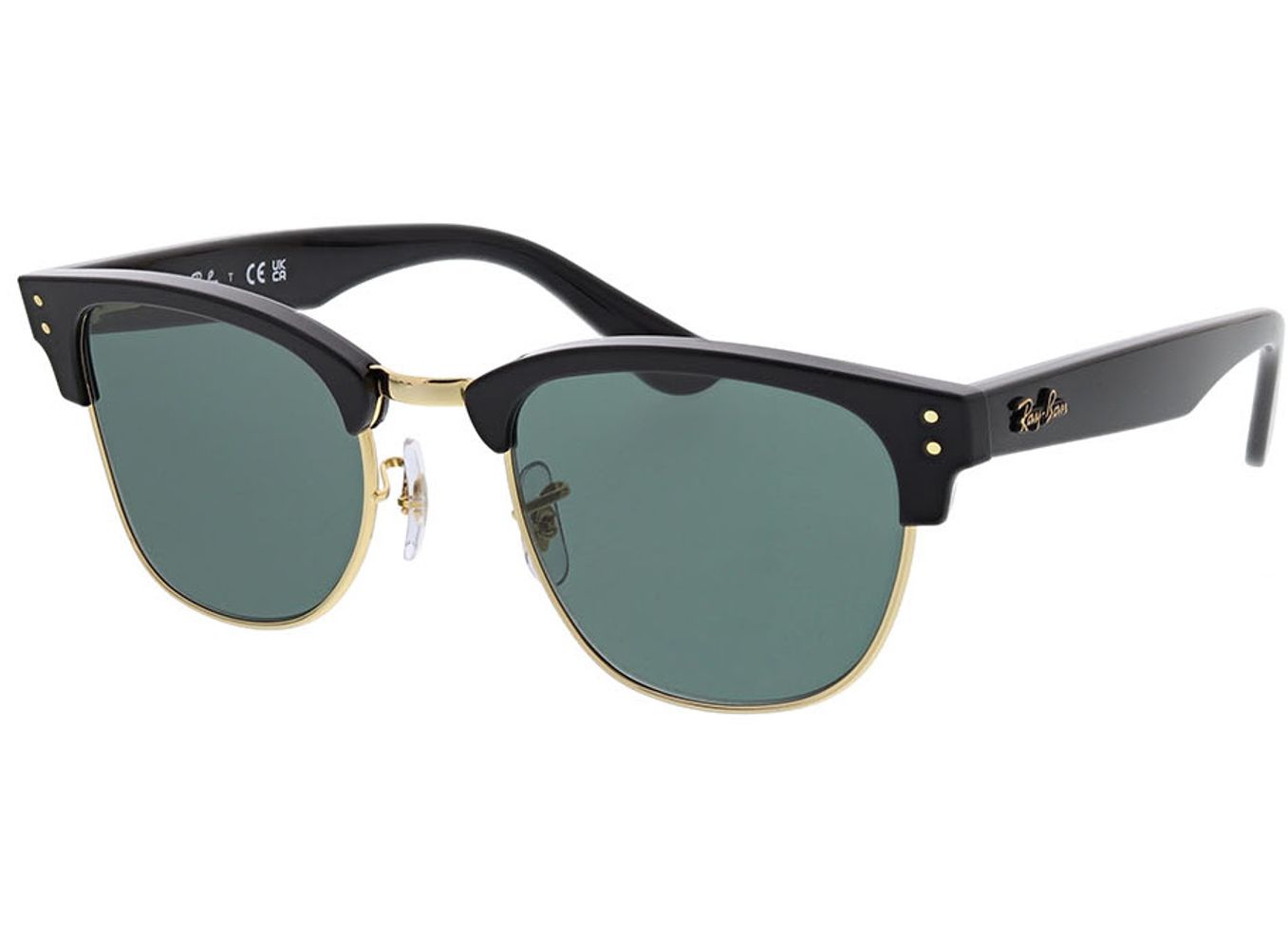 Ray-Ban Clubmaster Reverse RBR0504S 6677VR 51-21 Sonnenbrille ohne Sehstärke, Damen/Herren, Vollrand, Eckig