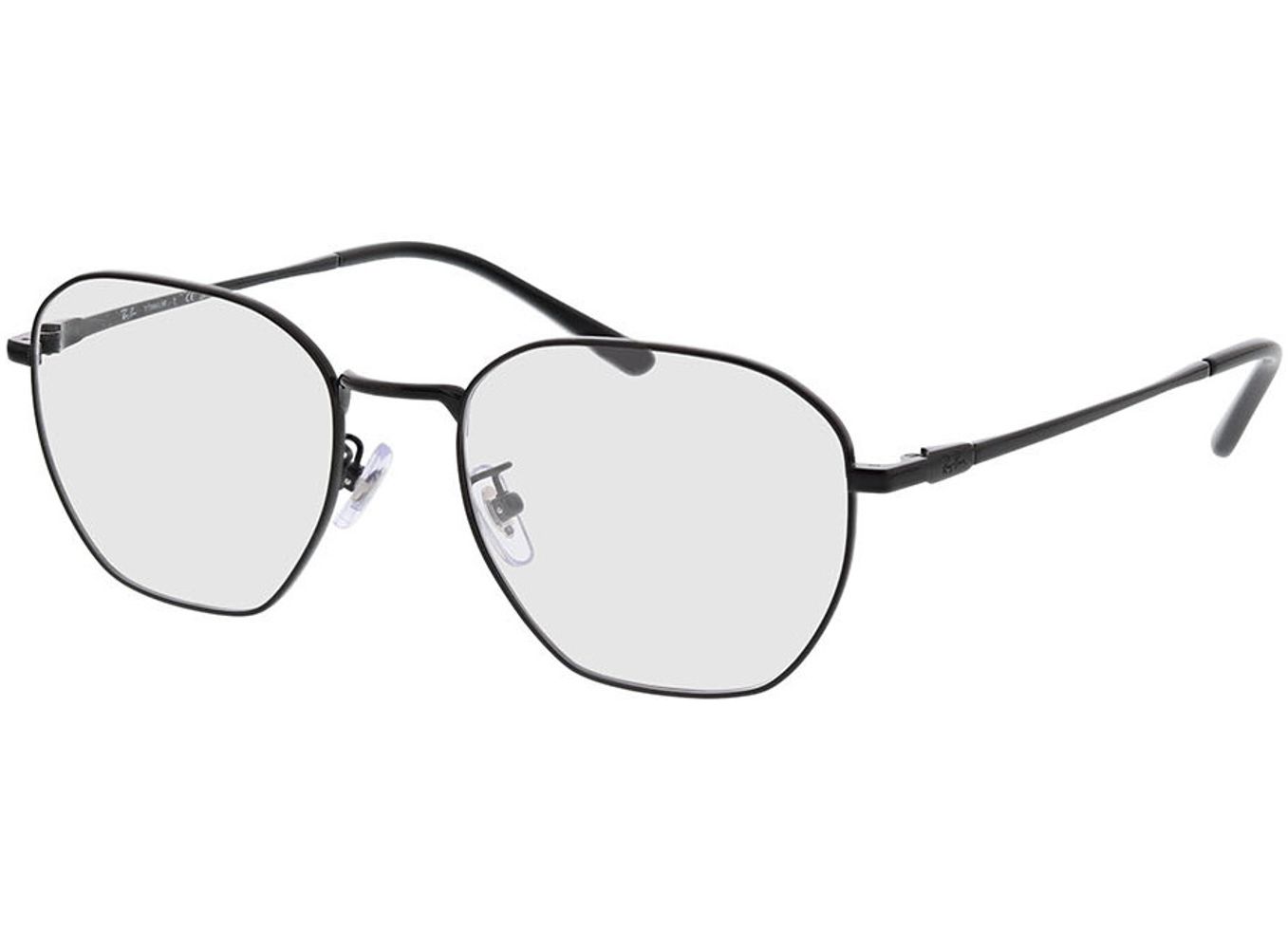 Ray-Ban RX8777D 1244 53-19 Brillengestell inkl. Gläser, Damen/Herren, Vollrand, geometric