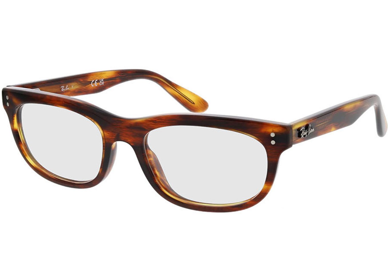 Ray-Ban BALORETTE RX5489 2144 54-19 Brillengestell inkl. Gläser, Damen/Herren, Vollrand, oval