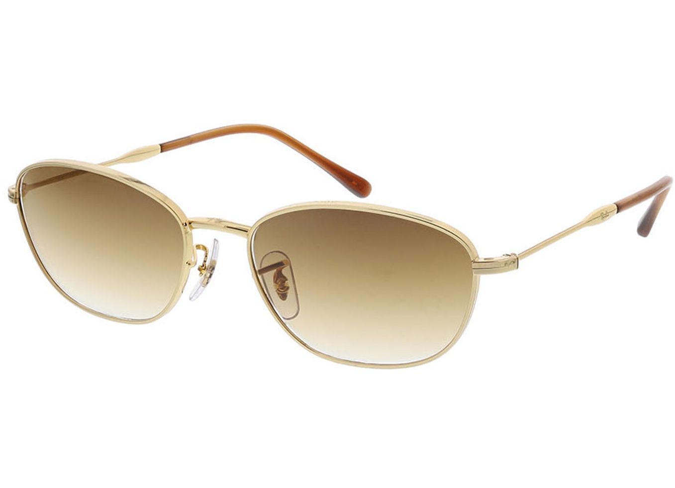 Ray-Ban RB3749 001/51 55-18 Sonnenbrille mit Sehstärke erhältlich, Damen, Vollrand, oval