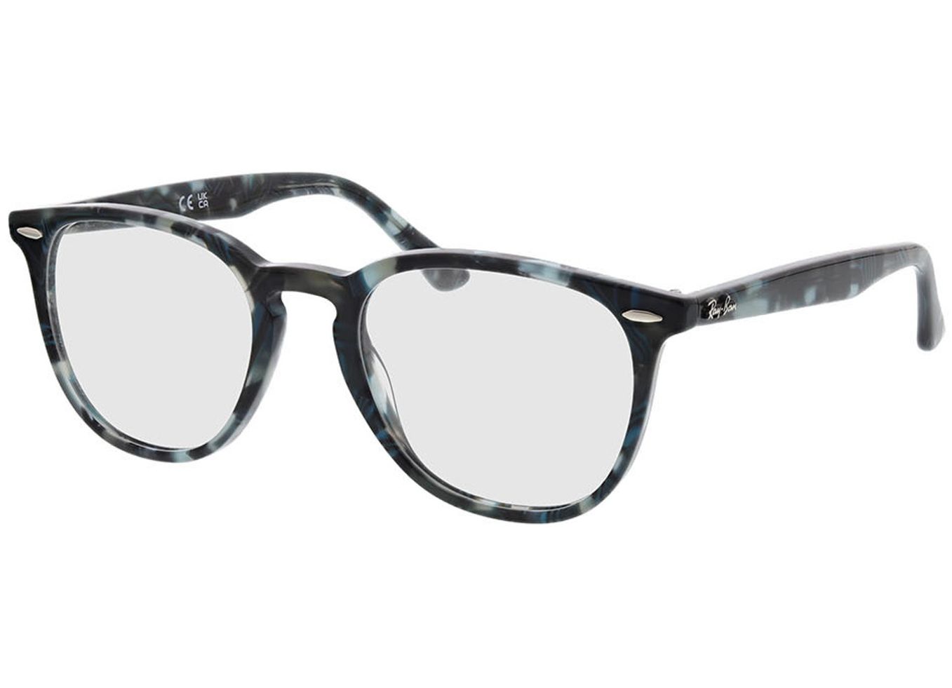 Ray-Ban RX7159 8394 52-20 Brillengestell inkl. Gläser, Damen/Herren, Vollrand, panto