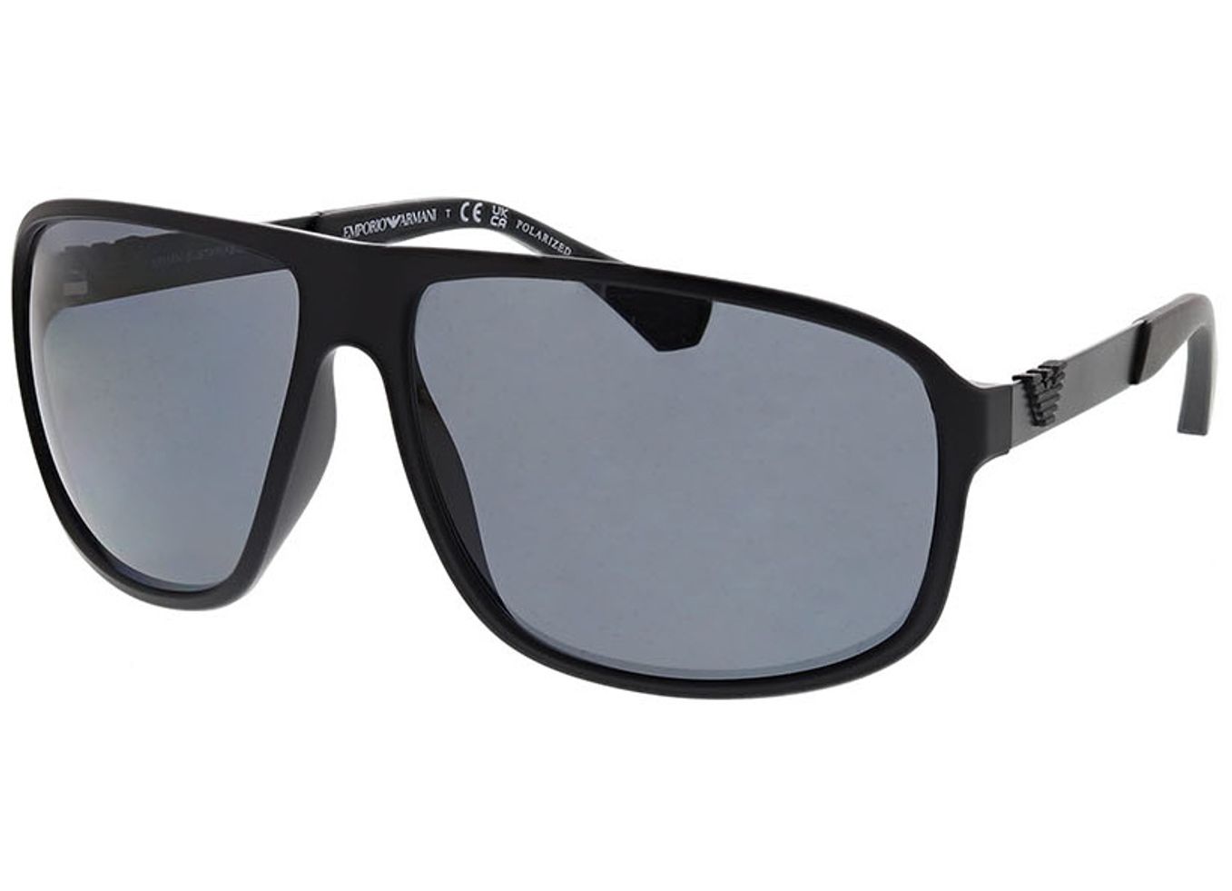 Emporio Armani EA4029 5001T3 64-13 Sonnenbrille ohne Sehstärke, Herren, Vollrand, Eckig