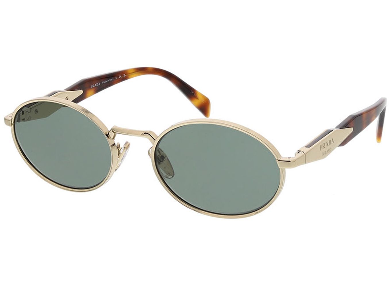 Prada PR 65ZS ZVN70L 55-20 Sonnenbrille mit Sehstärke erhältlich, Damen, Vollrand, oval