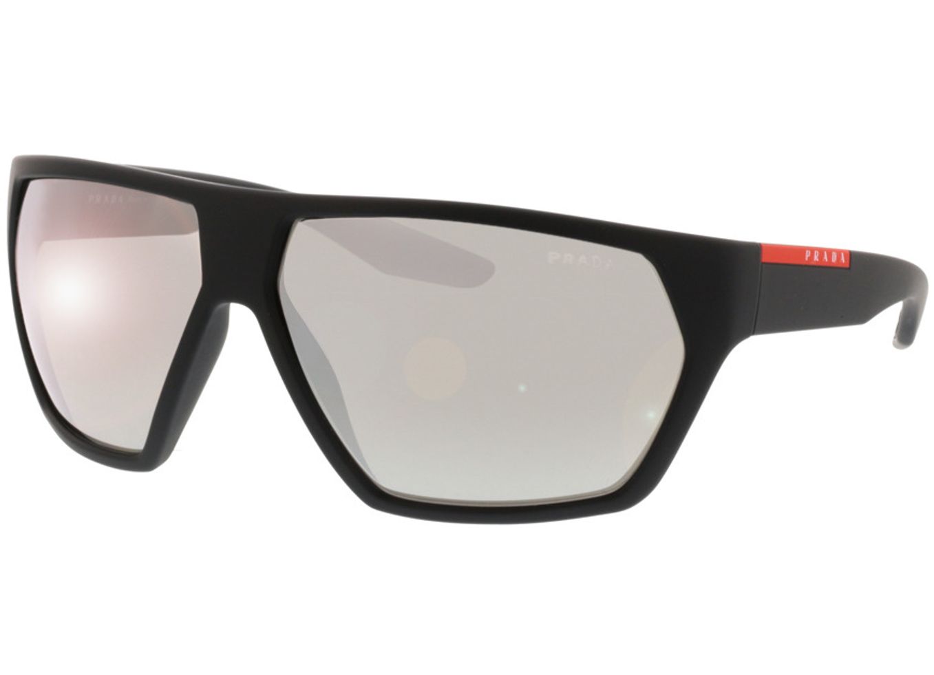 Prada Linea Rossa PS 08US DG02B0 67-12 Sonnenbrille ohne Sehstärke, Herren, Vollrand, Eckig