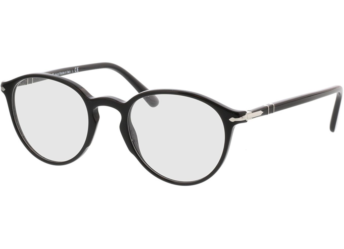 Persol PO3218V 95 51-21 Brillengestell inkl. Gläser, Damen/Herren, Vollrand, panto