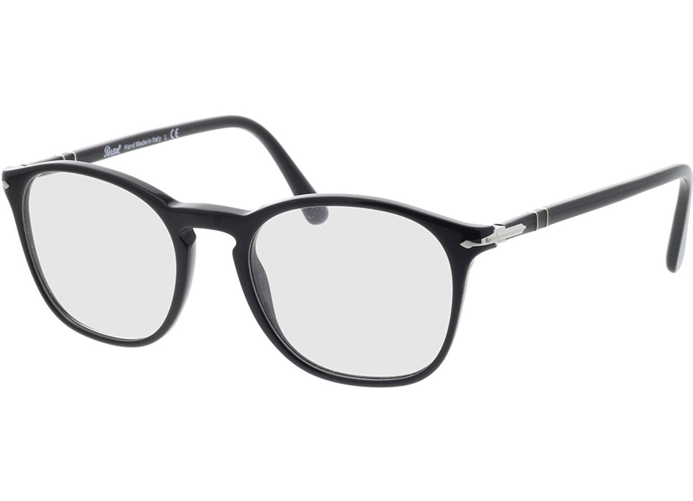 Persol PO3007VM 95 52-19 Brillengestell inkl. Gläser, Herren, Vollrand, panto