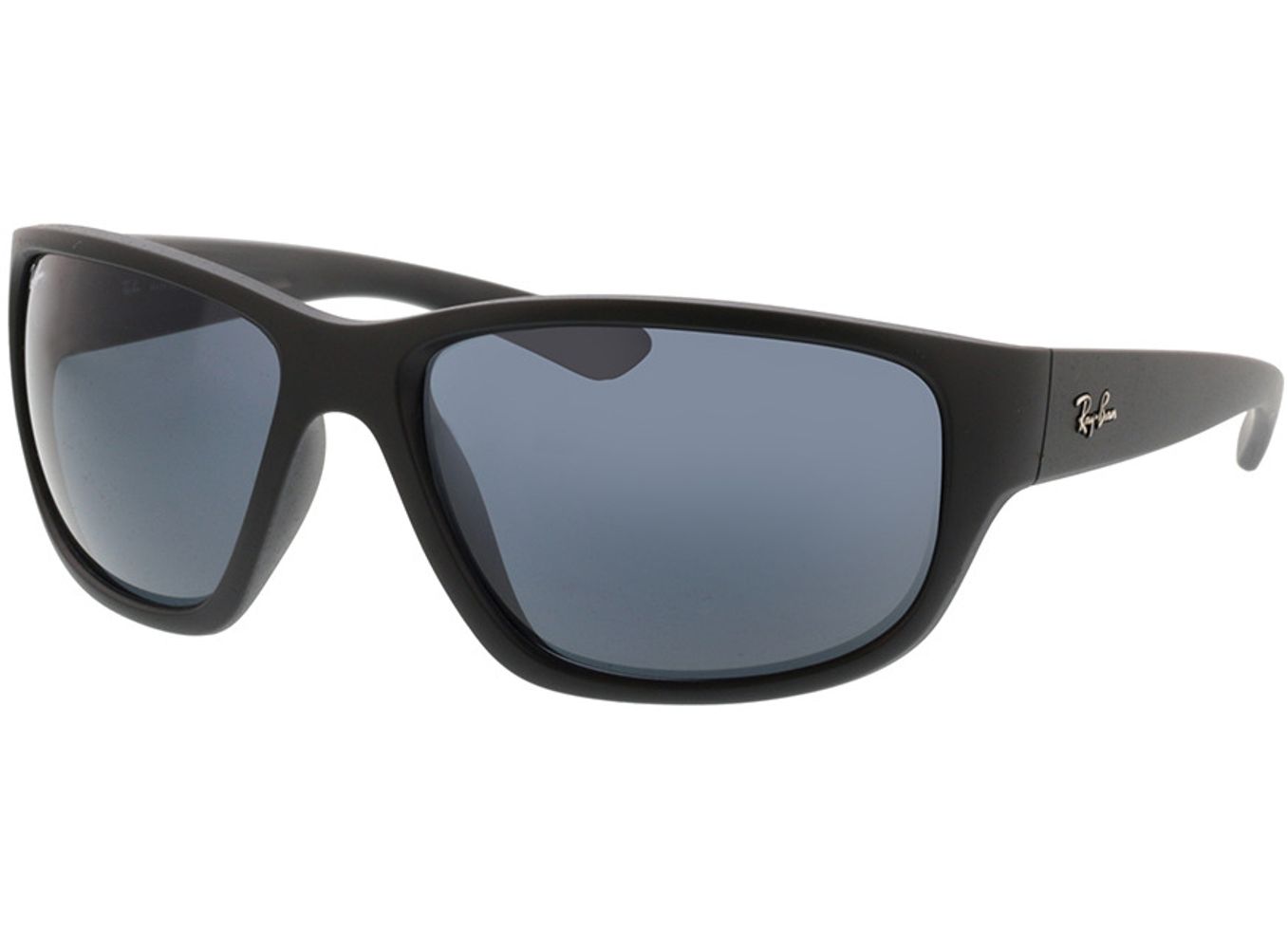 Ray-Ban RB4300 601SR5 63-18 Sonnenbrille ohne Sehstärke, Herren, Vollrand, Rechteckig