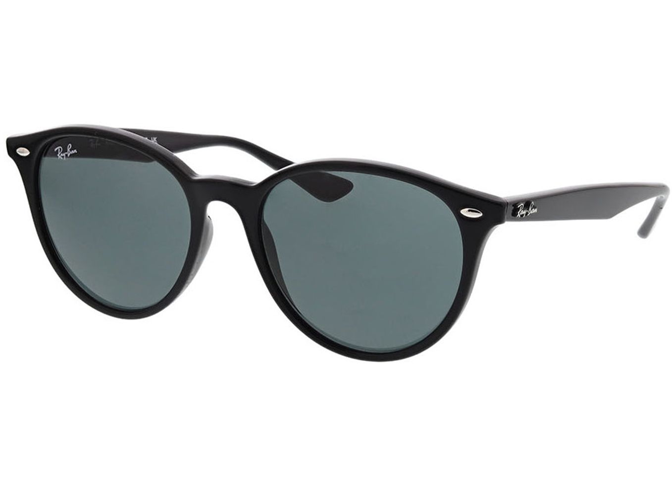 Ray-Ban RB4305 601/71 53-19 Sonnenbrille mit Sehstärke erhältlich, Damen/Herren, Vollrand, Rund