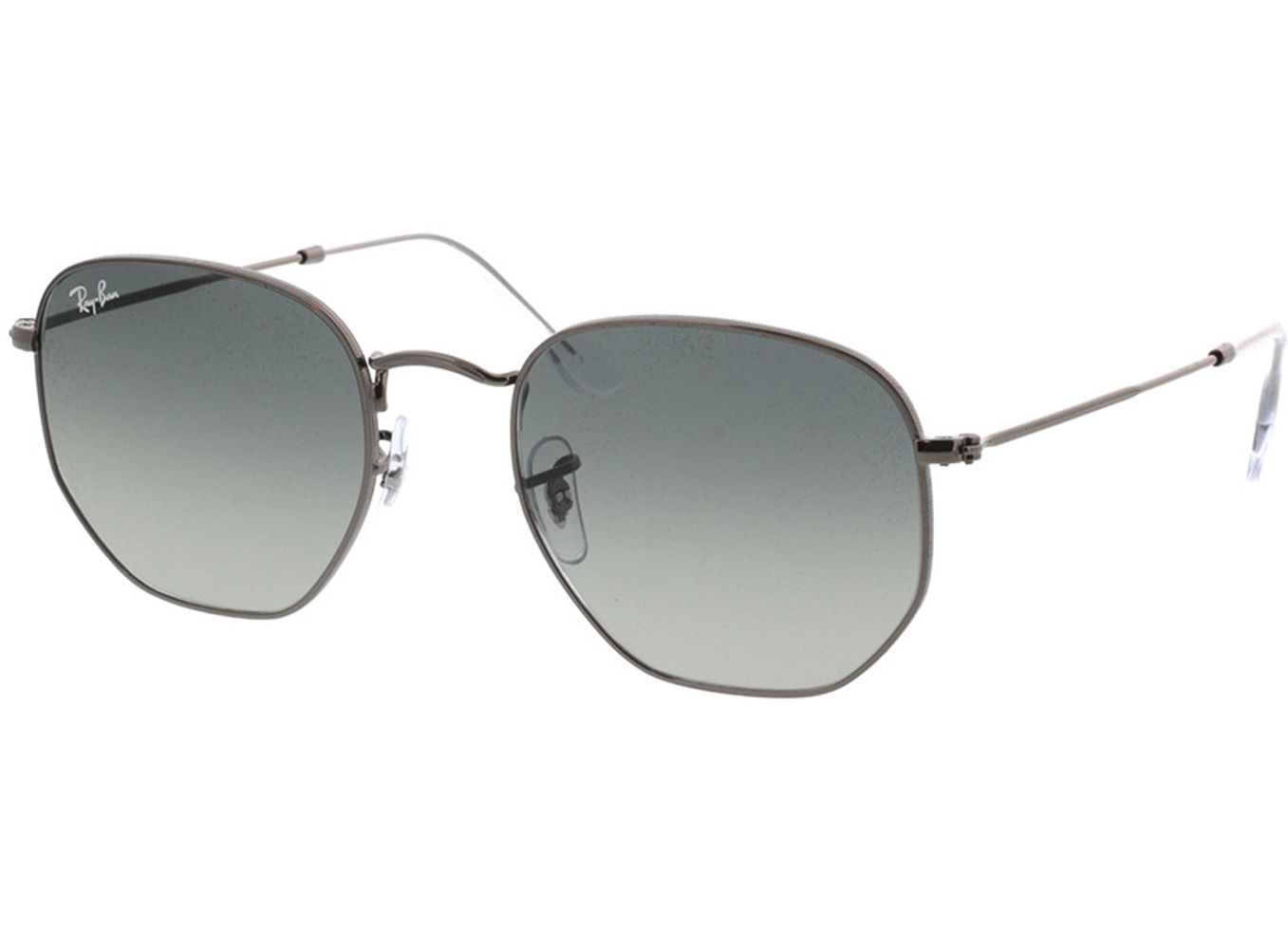 Ray-Ban Hexagonal Flat Lenses RB3548N 004/71 54-21 Sonnenbrille mit Sehstärke erhältlich, Damen/Herren, Vollrand, geomet...