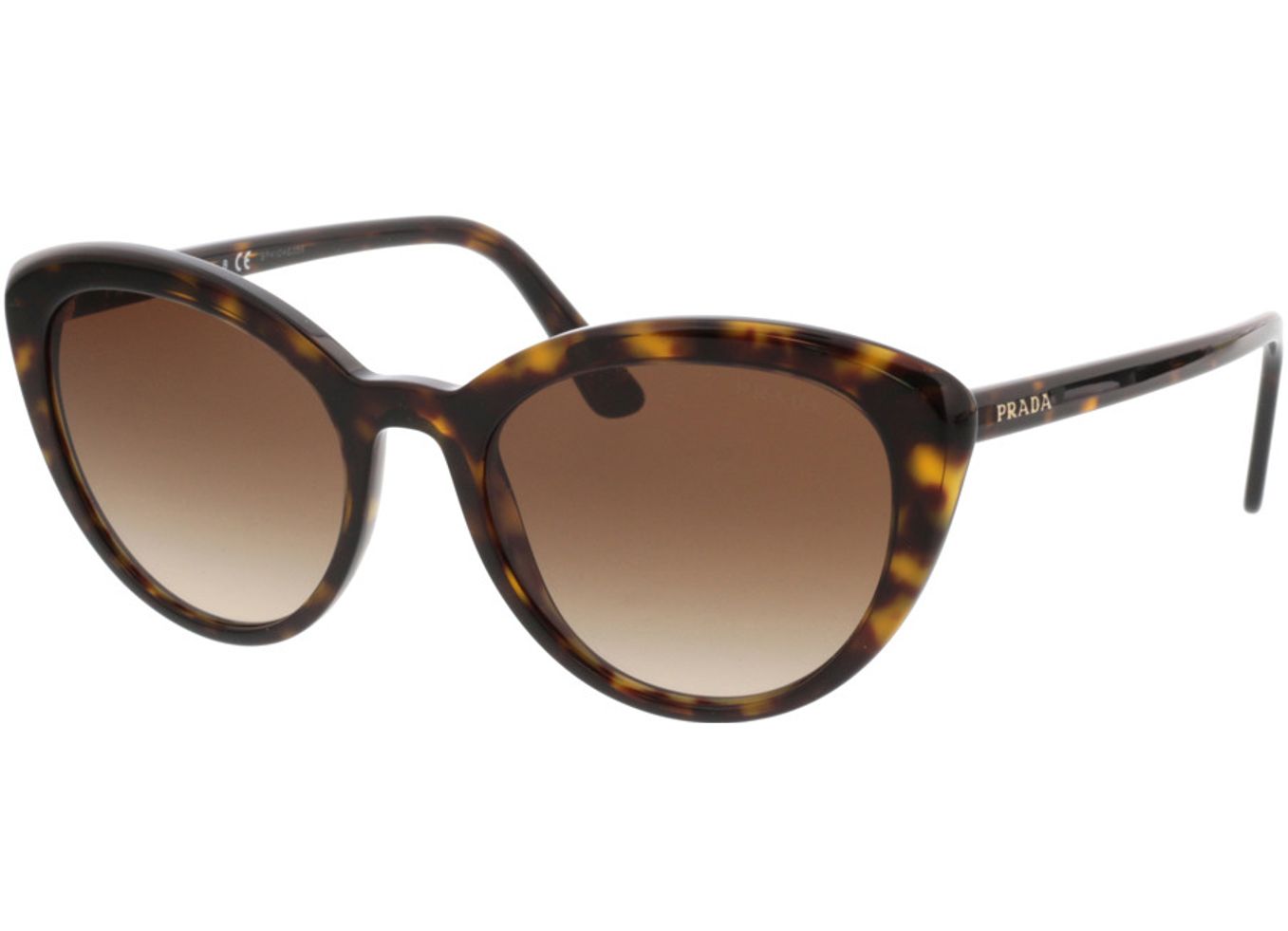 Prada PR 02VS 2AU6S1 54-20 Sonnenbrille mit Sehstärke erhältlich, Damen, Vollrand, Cateye