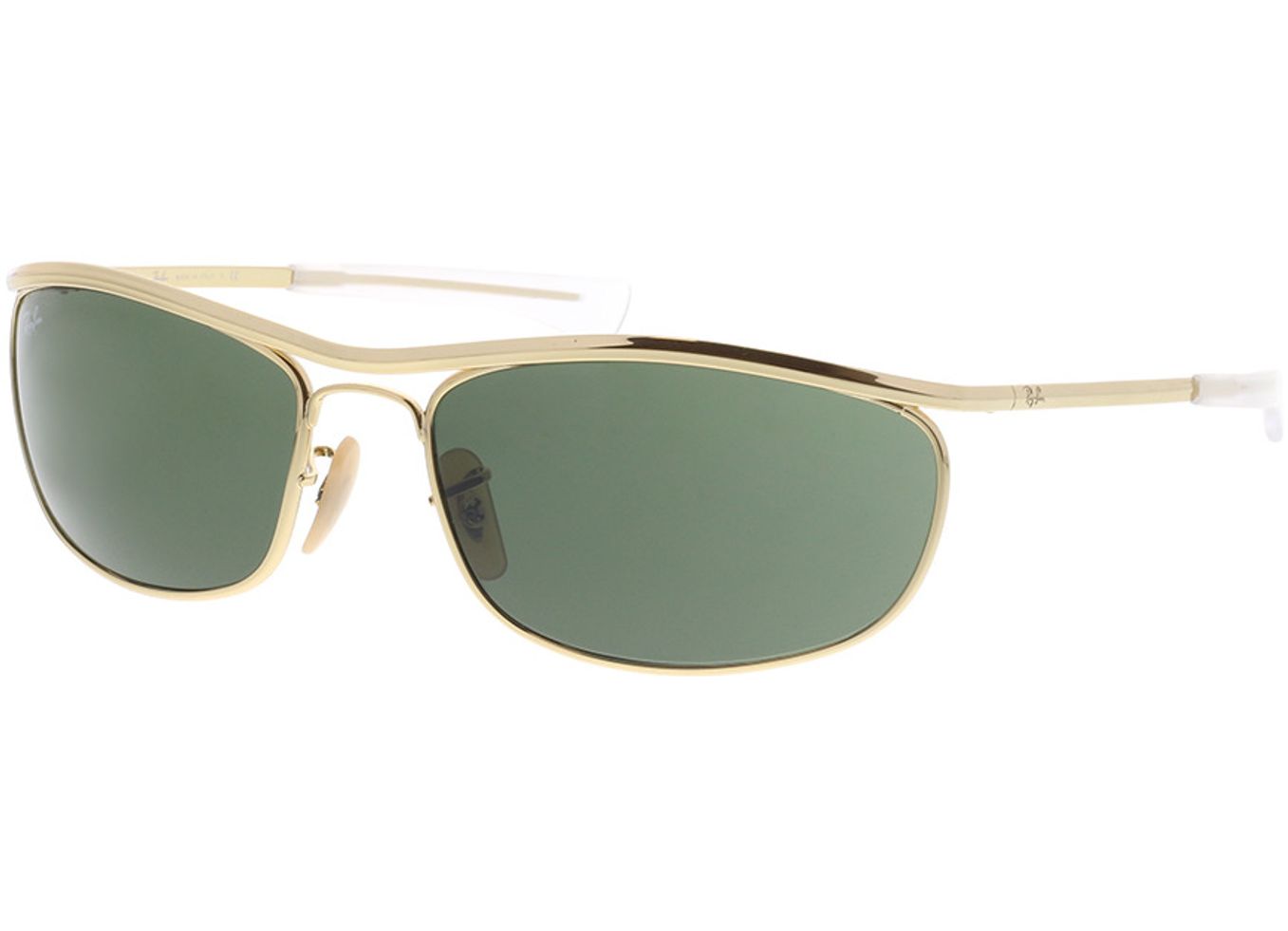 Ray-Ban Olympian I Deluxe RB3119M 001/31 62-18 Sonnenbrille ohne Sehstärke, Herren, Vollrand, Rechteckig