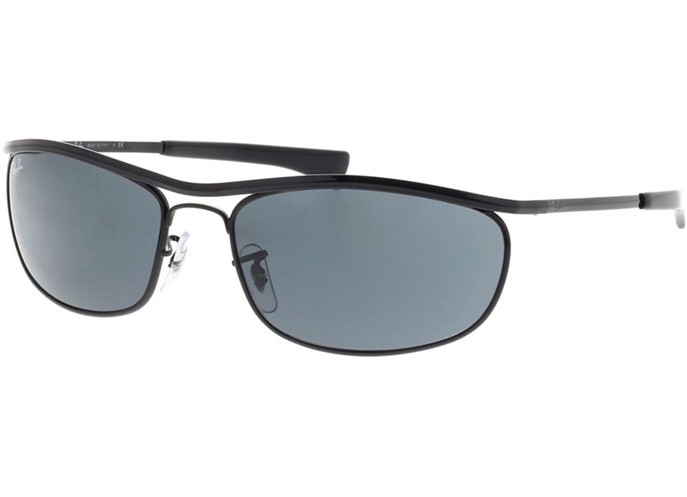 Ray-Ban Olympian I Deluxe RB3119M 002/R5 62-18 Sonnenbrille ohne Sehstärke, Herren, Vollrand, Rechteckig