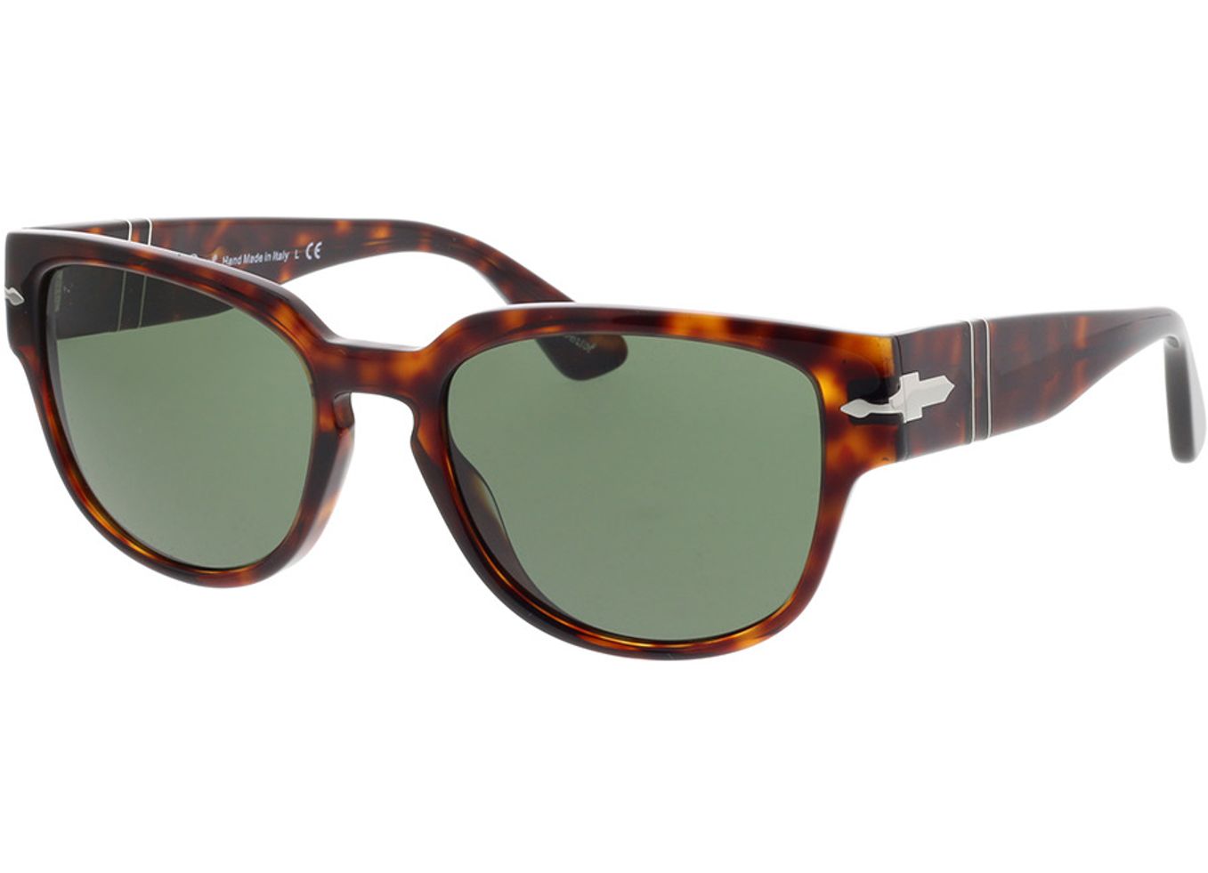 Persol PO3231S 24/31 54-19 Sonnenbrille ohne Sehstärke, Herren, Vollrand, Eckig