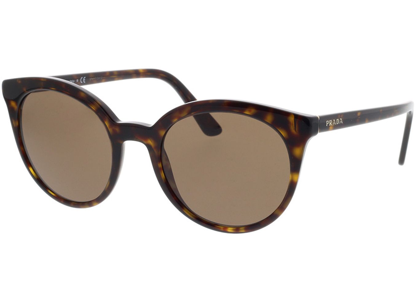 Prada PR 02XS 2AU8C1 53-21 Sonnenbrille mit Sehstärke erhältlich, Damen, Vollrand, panto