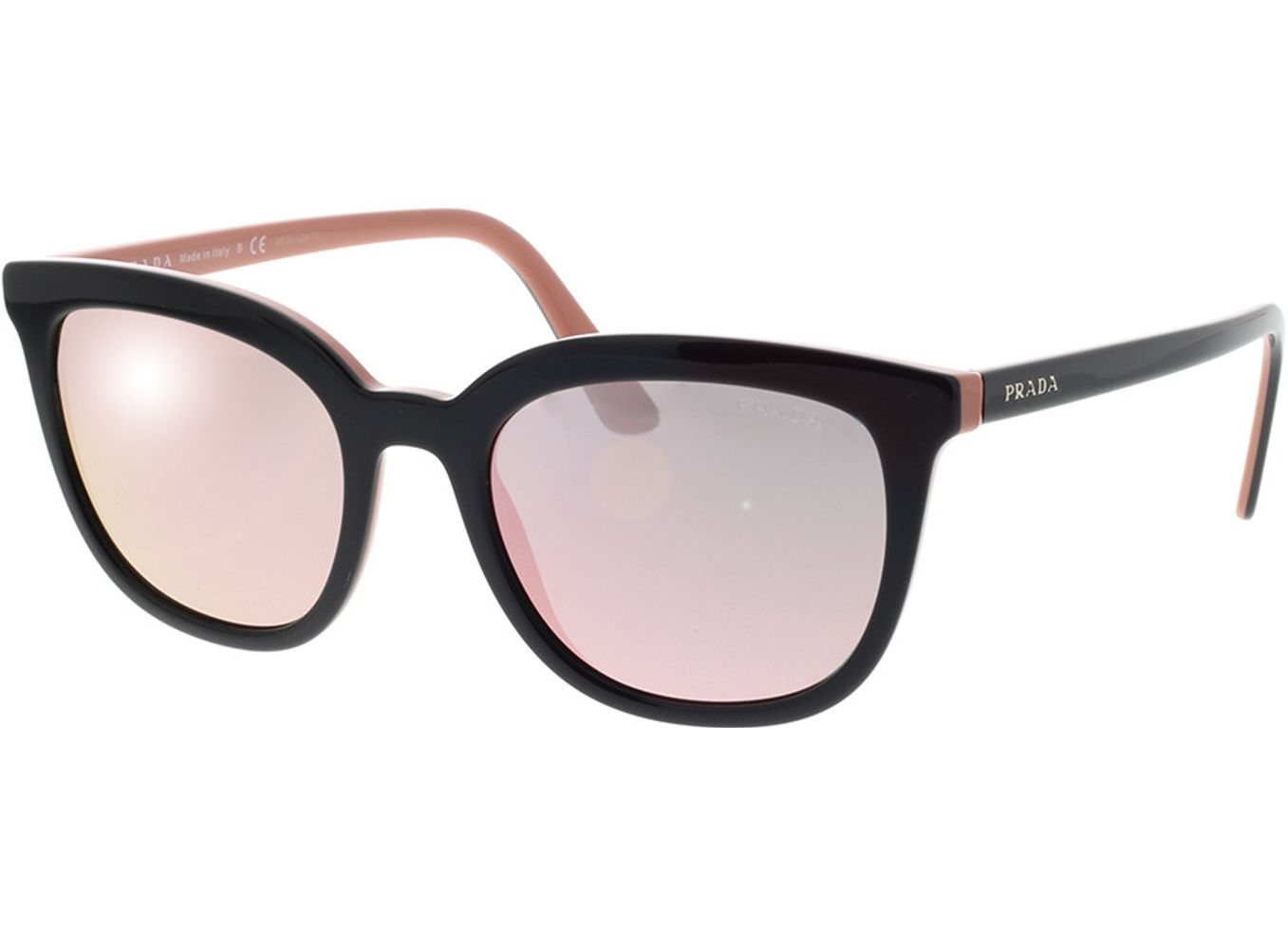 Prada PR 03XS 541726 53-20 Sonnenbrille mit Sehstärke erhältlich, Damen, Vollrand, Eckig