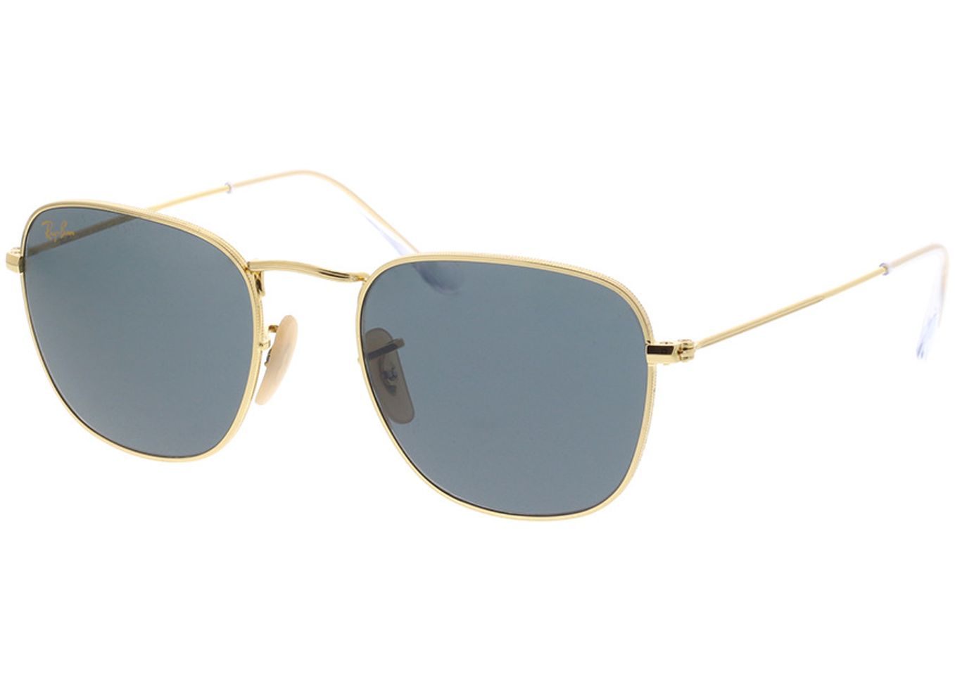 Ray-Ban Frank RB3857 9196R5 51-20 Sonnenbrille mit Sehstärke erhältlich, Damen/Herren, Vollrand, Eckig