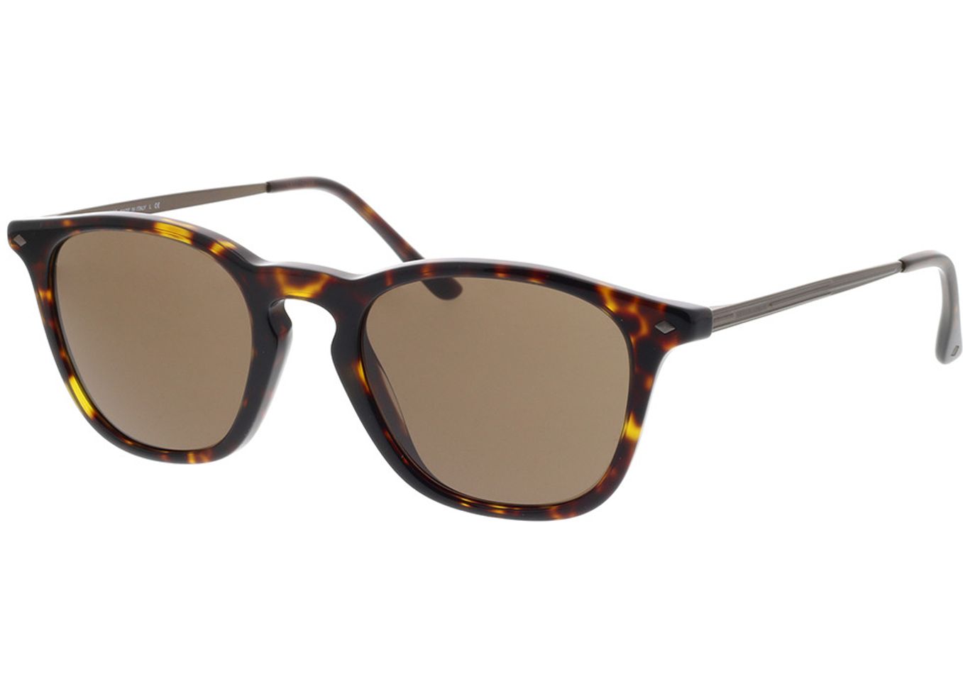 Giorgio Armani AR8128 502673 51-21 Sonnenbrille mit Sehstärke erhältlich, Herren, Vollrand, Eckig