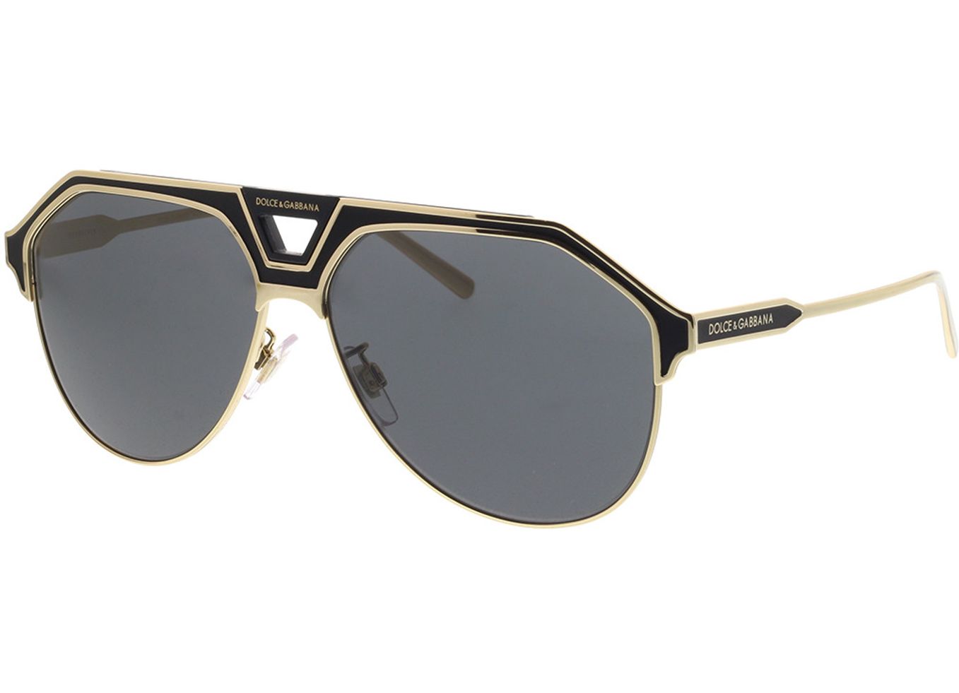 Dolce & Gabbana DG2257 133487 60-13 Sonnenbrille mit Sehstärke erhältlich, Herren, Vollrand, Pilot