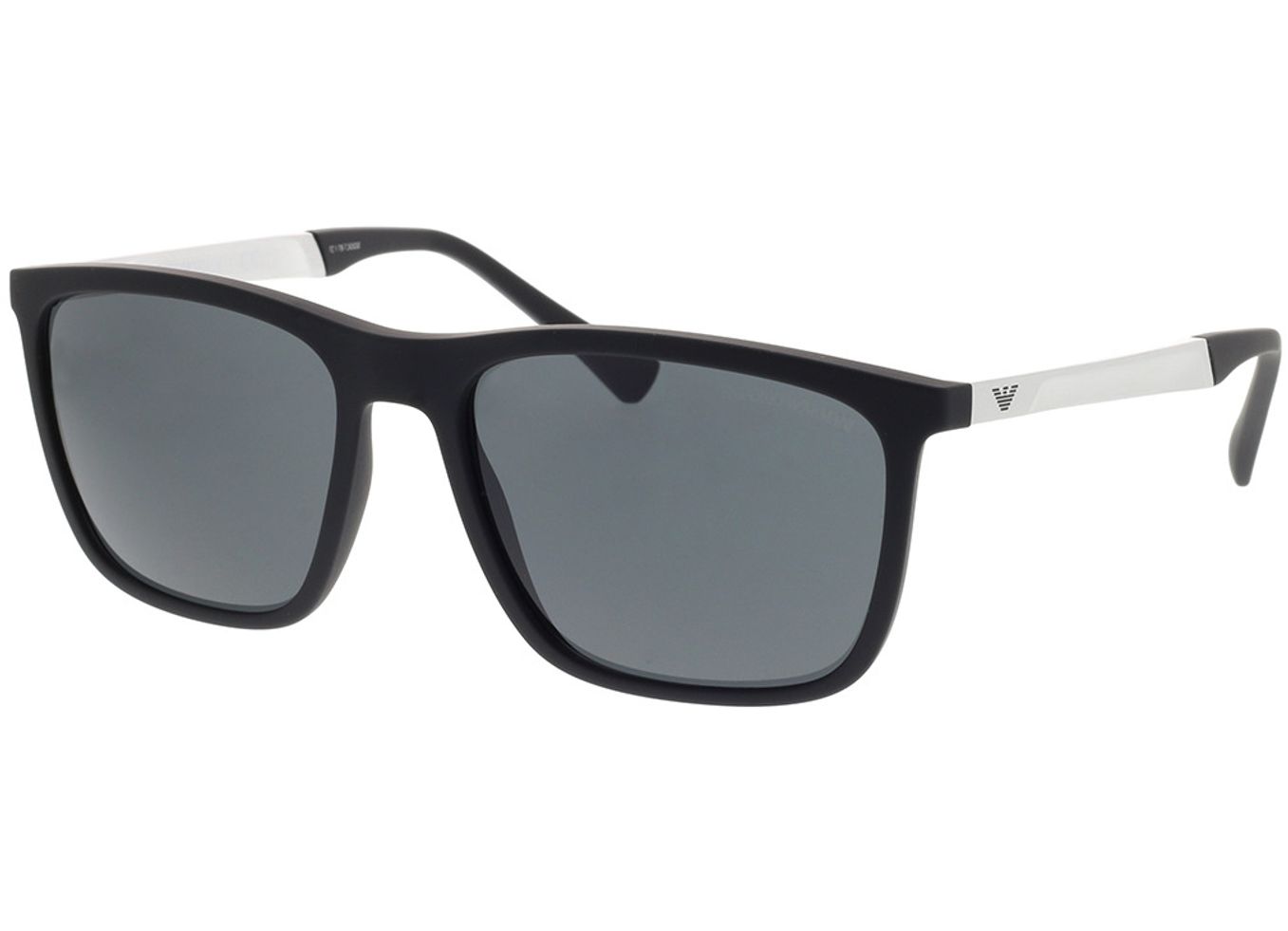 Emporio Armani EA4150 506387 59-18 Sonnenbrille mit Sehstärke erhältlich, Herren, Vollrand, Eckig