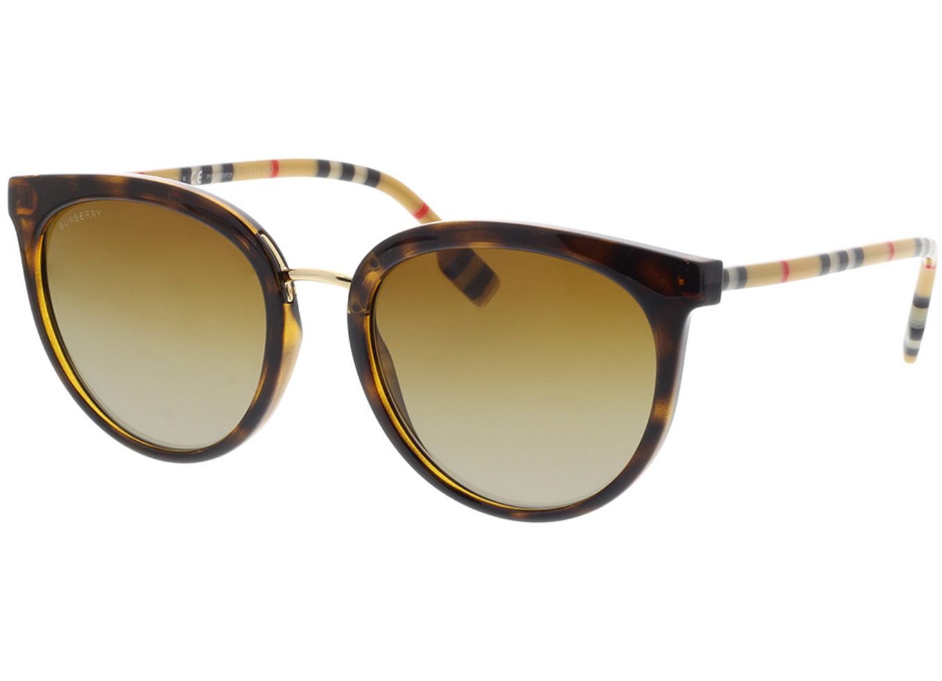 Burberry Willow BE4316 3854T5 54-19 Sonnenbrille mit Sehstärke erhältlich, Damen, Vollrand, panto