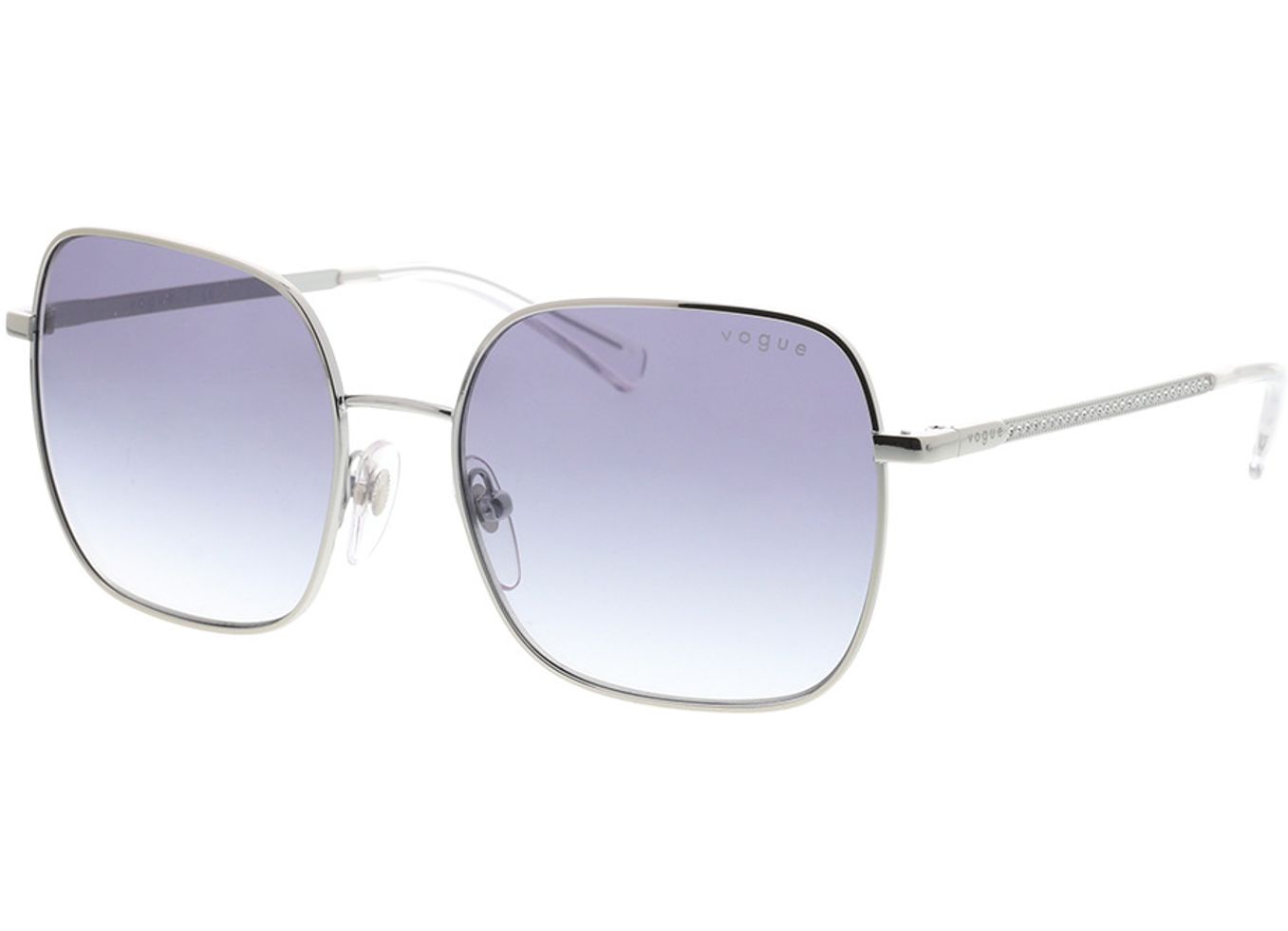 Vogue VO4175SB 323/79 53-17 Sonnenbrille mit Sehstärke erhältlich, Damen, Vollrand, Eckig