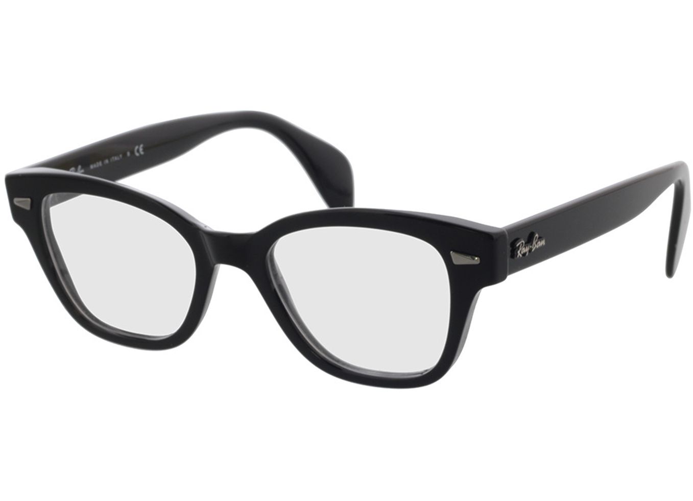 Ray-Ban RX0880 2000 49-19 Brillengestell inkl. Gläser, Damen/Herren, Vollrand, Rechteckig