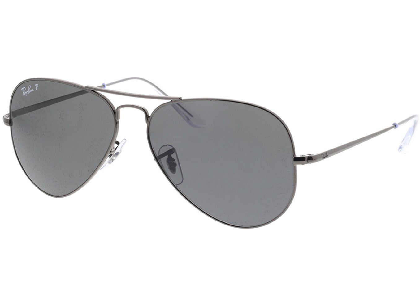 Ray-Ban Aviator Metal II RB3689 004/48 58-14 Sonnenbrille mit Sehstärke erhältlich, Damen/Herren, Vollrand, Pilot